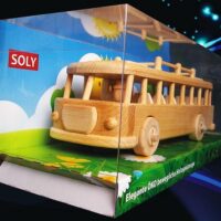 Dřevěné dárky, autobus pro řidiče autobusů a zaměstnanců dopravních firem krásné dárkové balení