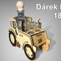 Dárek pro traktoristu láhev model