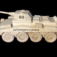 Vojenské dárky k 50 narozeninám transportér kolový