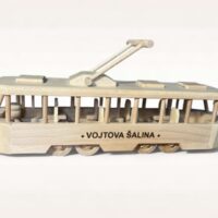 Tramvaj, šalina hračka pro děti, kluky a holky