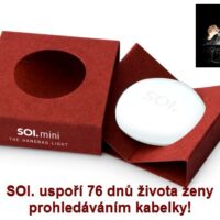 Svítilna, LED lampička pro dámskou kabelku