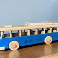Dárek pro řidiče modrého autobusu