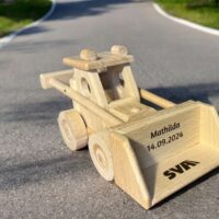 nakladač písku stavební stroje dárek hračka model
