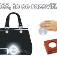 Svítilna, LED lampička pro dámskou kabelku