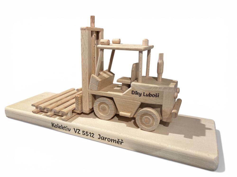 VZV skladový vozík jako dárek pro skladníka, logistika