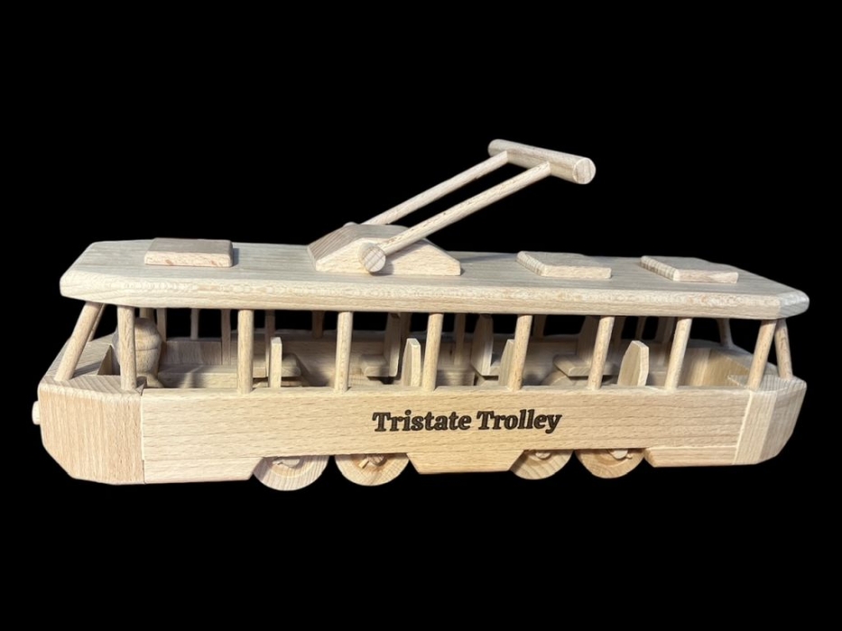 Hračka tramvaj pro USA trh