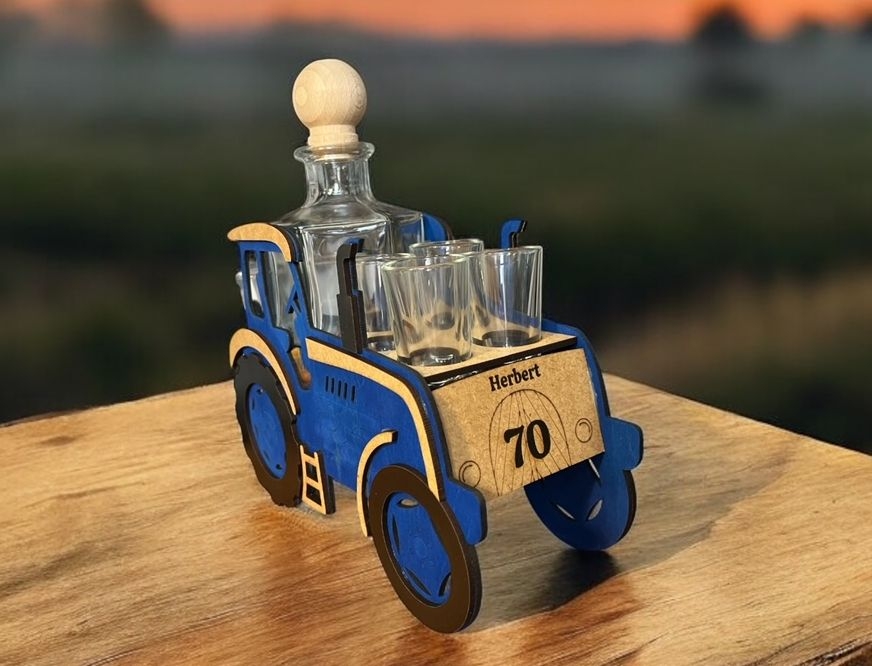 Originální dárek pro traktoristu k 70 narozeninám