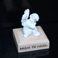 Andílek pro štěstí az lásky sošky