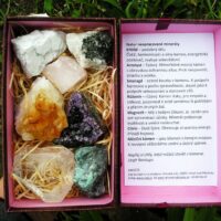 Drahé krystaly kameny minerály sady pro děti