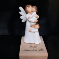 Anděl ochránce rodiny figurka soška zdraví