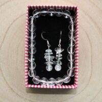 Náramek z křišťálu 8 mm pro ženy, 19 cm, přírodní minerální šperk