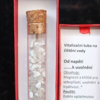 Minerály krystalová voda vitalizační tuba křištál a magnezit