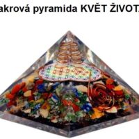Čakrová pyramida Květ života