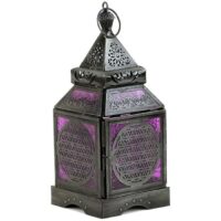 Dekorace lucerna lampa Květ Života