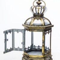lampa lucerna kovová orient