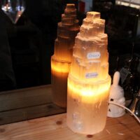 Lampa krystal selenit