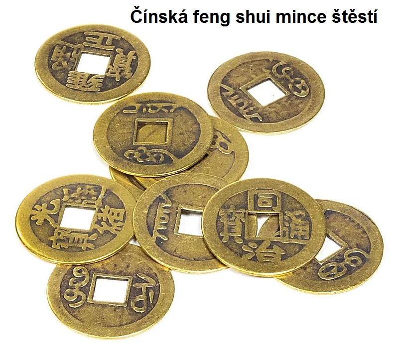 Čínské mince štěstí