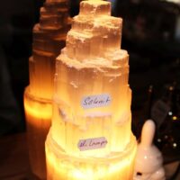 Selenitová lampa elektrická 28 cm