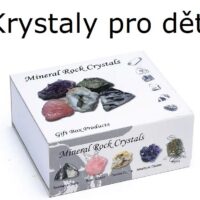 Balíček - různé pravé krystaly pro děti