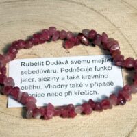 Náramek sodalit křišťál minerál