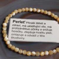 Perleť dámské náramky z minerálů a kamenů
