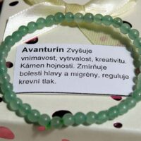 Avanturin zelený dámské náramky z minerálů a kamenů