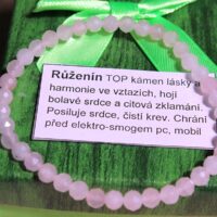 Růženin náramky z minerálů a kamenů