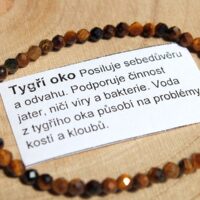 Tygie oko náramek z minerálů a kamenů