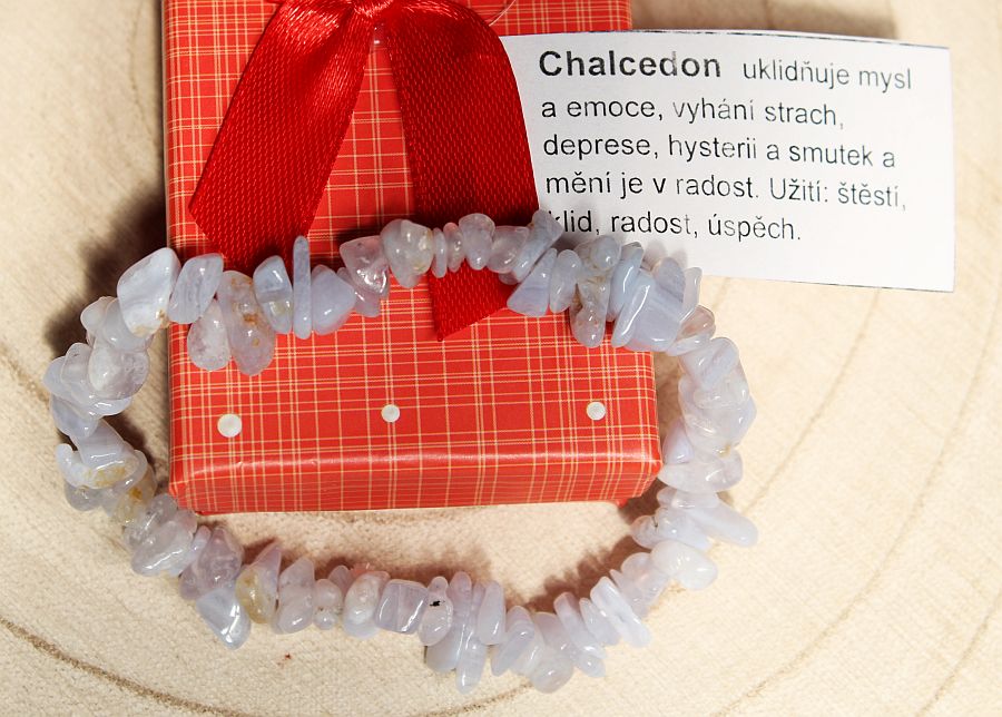 Chalcedon - náramek minerál význam
