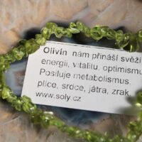 Náramek rubín zoisit křišťál minerál