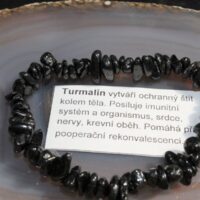 Náramek turmalin krystal minerál