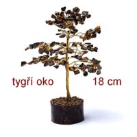 Stromeček štěstí TIGRI OKO 18 cm