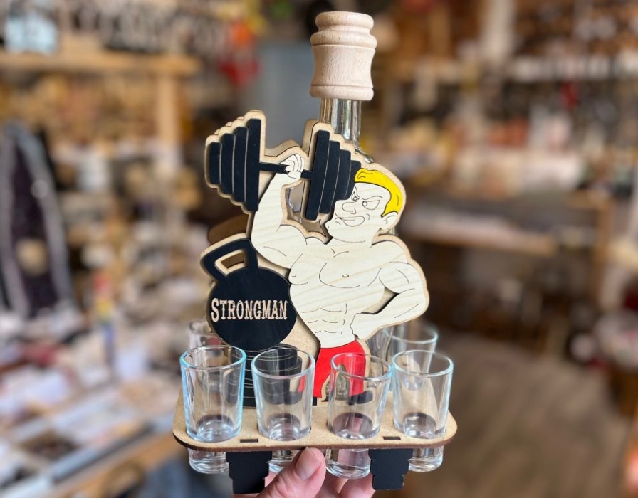 dárek pro kulturistu láhev