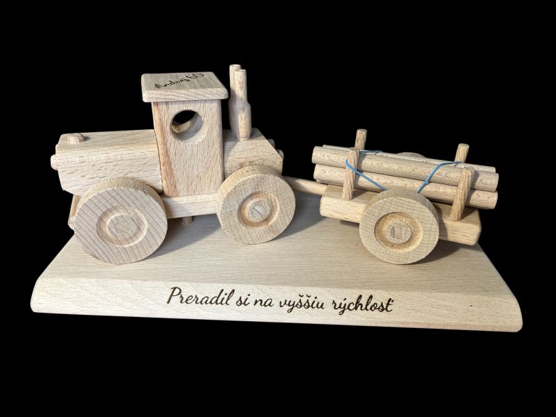 Traktor dárek k narozeninám zemědělci