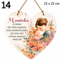 Cedulka s citátem pro maminku jako dárek z lásky