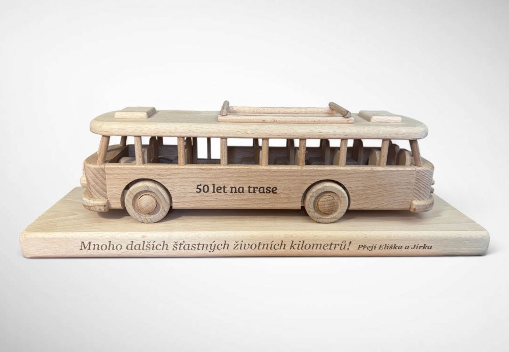 Autobus k 50 narozeninám pro muže