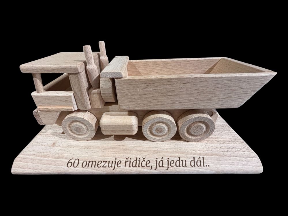 Stavařské auto dárky pro muže k 40. let narozeninám s personalizací