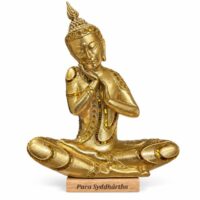Zlatý buddha soška